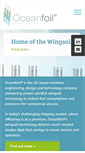 Mobile Screenshot of oceanfoil.com